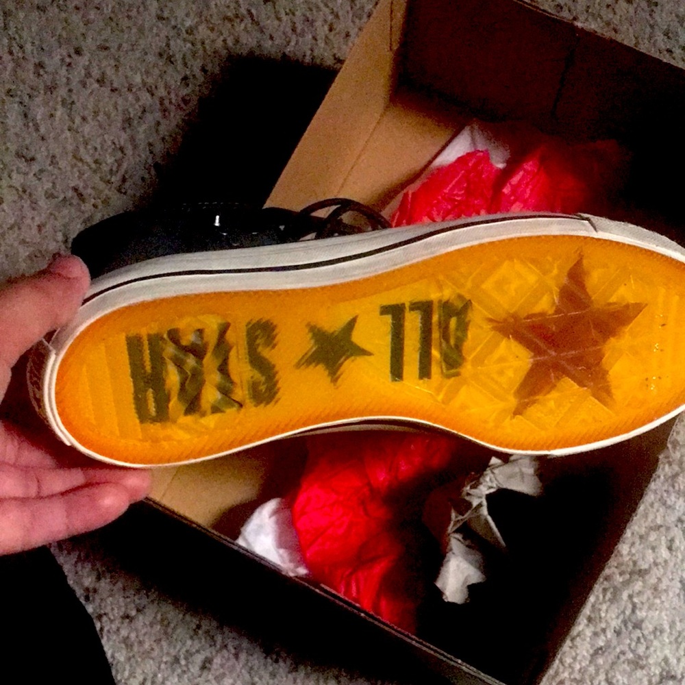 Converse x John varvatos very cool studded sneakers